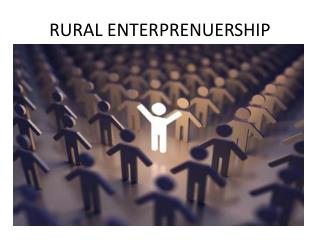 RURAL ENTERPRENUERSHIP