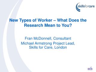 New Types of Worker – What Does the Research Mean to You?