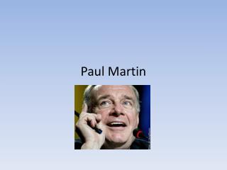 Paul Martin