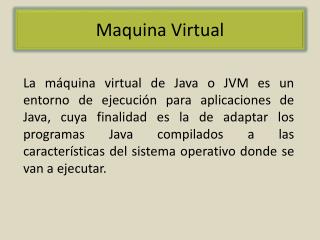 Maquina Virtual