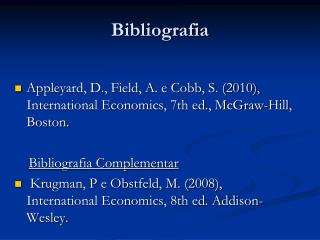 Bibliografia