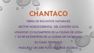 CHANTACO