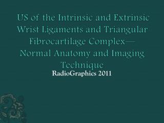 RadioGraphics 2011
