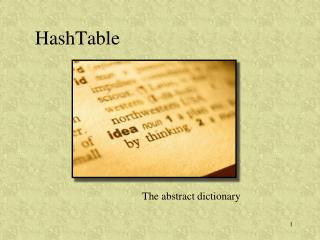 HashTable