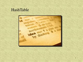 HashTable