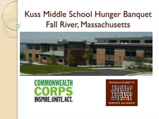 Kuss Middle School Hunger Banquet Fall River, Massachusetts