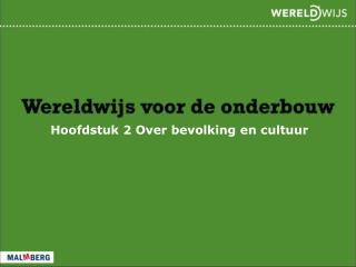 Hoofdstuk 2 Over bevolking en cultuur