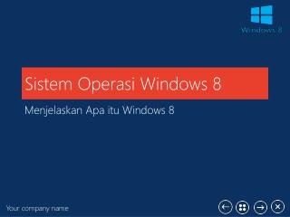Sistem Operasi Windows 8