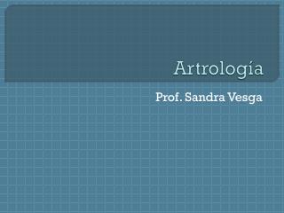 Artrología