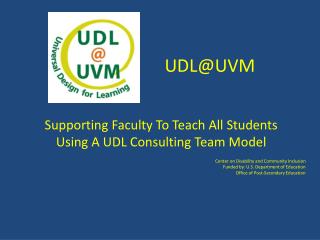 UDL@UVM