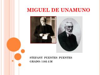 MIGUEL DE UNAMUNO