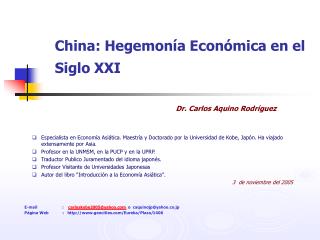 China: Hegemonía Económica en el Siglo XXI