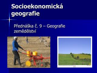 Socioekonomická geografie