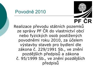 Povodně 2010