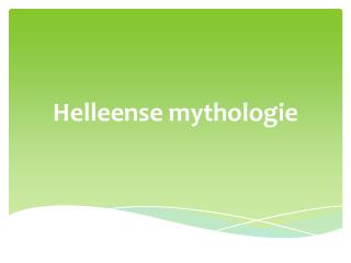 Helleense mythologie