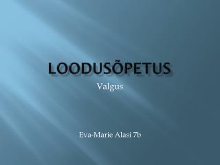 Loodusõpetus