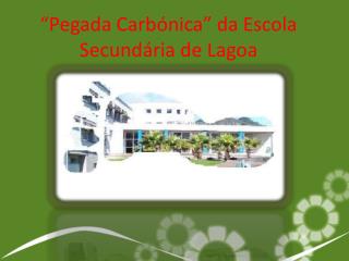“Pegada Carbónica” da Escola Secundária de Lagoa