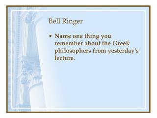 Bell Ringer