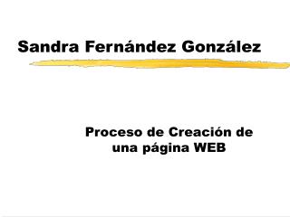 Sandra Fernández González