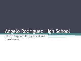 Angelo Rodriguez High School