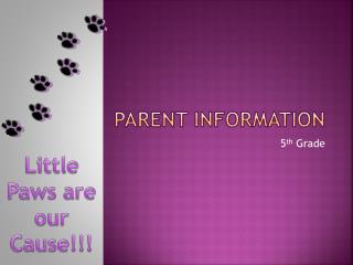 Parent Information