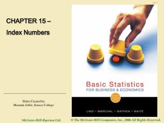 CHAPTER 15 – Index Numbers