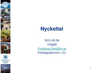 Nyckeltal