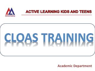 ACTIVE LEARNING KIDS AND TEENS