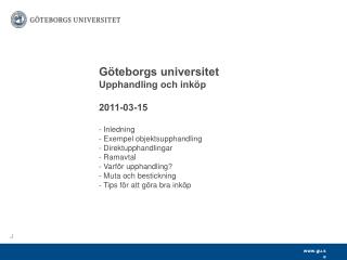 Ekonomiavdelningen, gruppen Upphandling och inköp