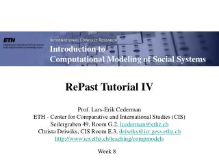 RePast Tutorial IV