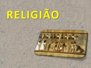 RELIGIÃO