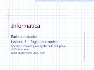 Informatica