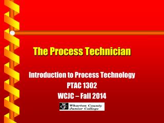 The Process Technician