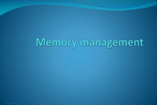 Memory management