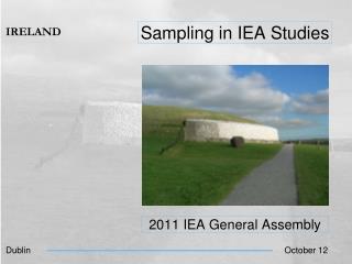 Sampling in IEA Studies