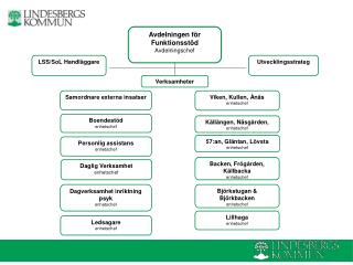 Avdelningen för Funktionsstöd Avdelningschef