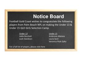 Notice Board