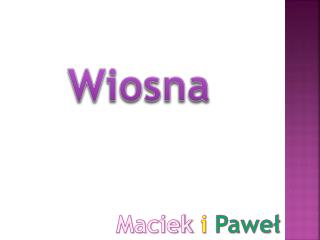 Wiosna