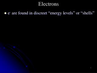 Electrons