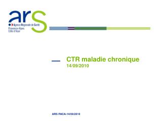 CTR maladie chronique 14/09/2010