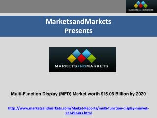 Multi-Function Display Market