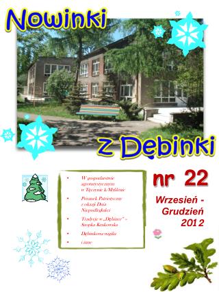 Wrzesień - Grudzień 201 2