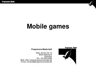 Mobile games