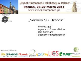 „Serwery SDL Trados”