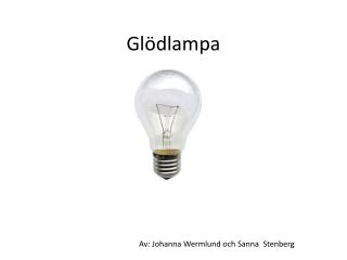 Glödlampa