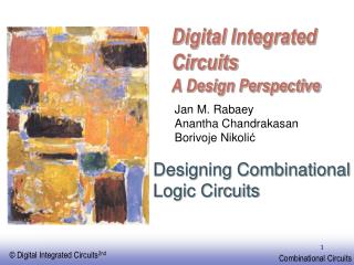 Digital Integrated Circuits A Design Perspective