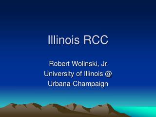 Illinois RCC