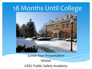 18 Months Until College