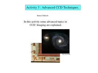 Activity 3 : Advanced CCD Techniques.