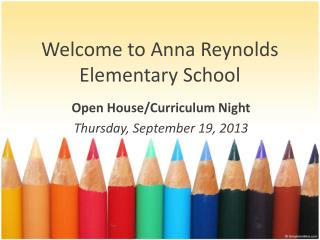 Welcome to Anna Reynolds Elementary School